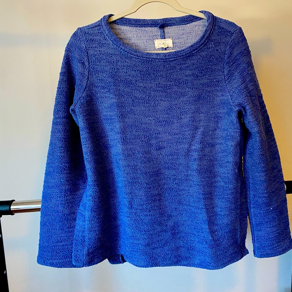 Lou & Grey swing terry cloth sweater